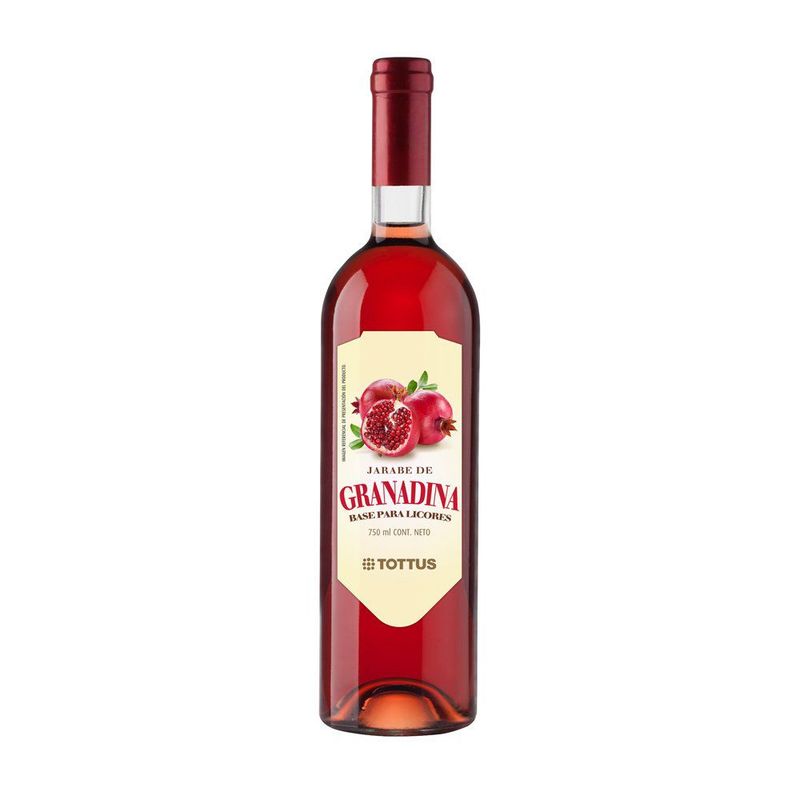 TOTTUS - Jarabe Tottus De Granadina Botella 750 mL