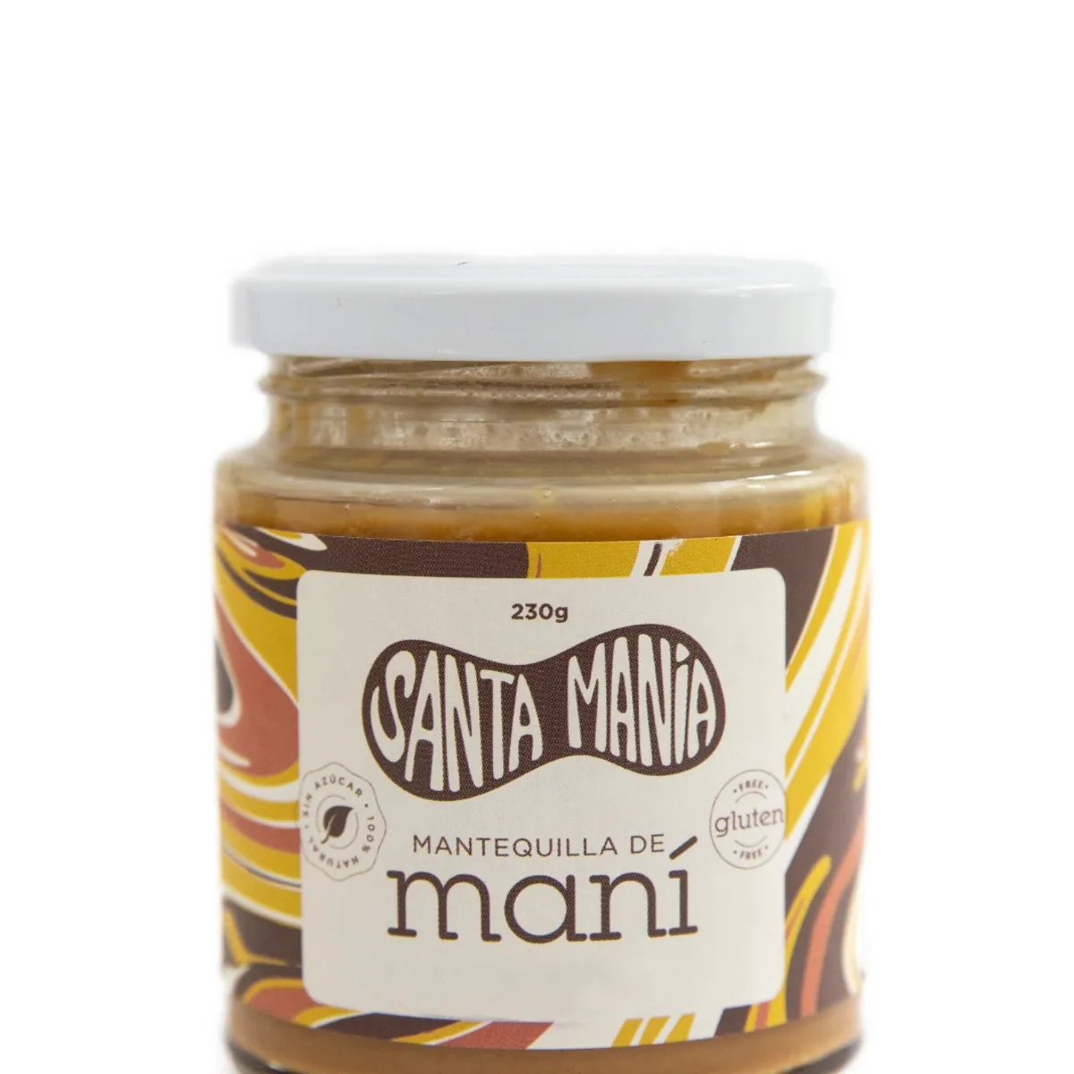 SANTA MANIA - Crema de Mantequilla de Maní Santa Manía Pote 230 g