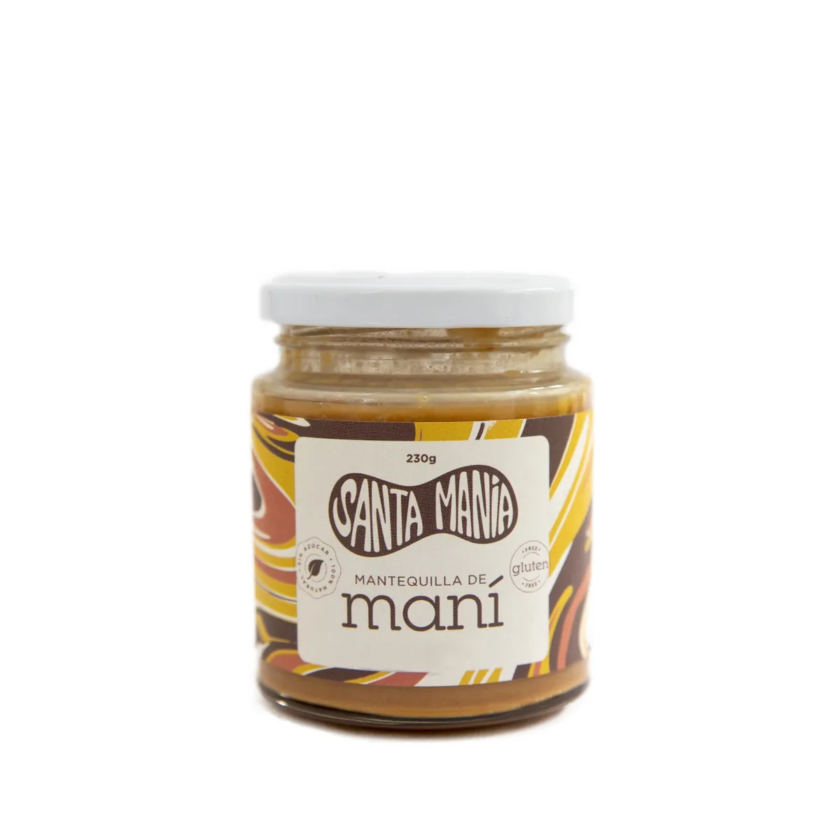 SANTA MANIA - Crema de Mantequilla de Maní Santa Manía Pote 230 g