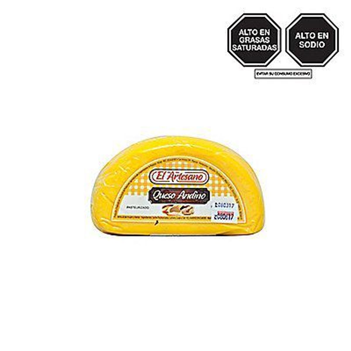 EL ARTESANO DE ANTANO - Queso Andino El Artesano de Antaño x Kg