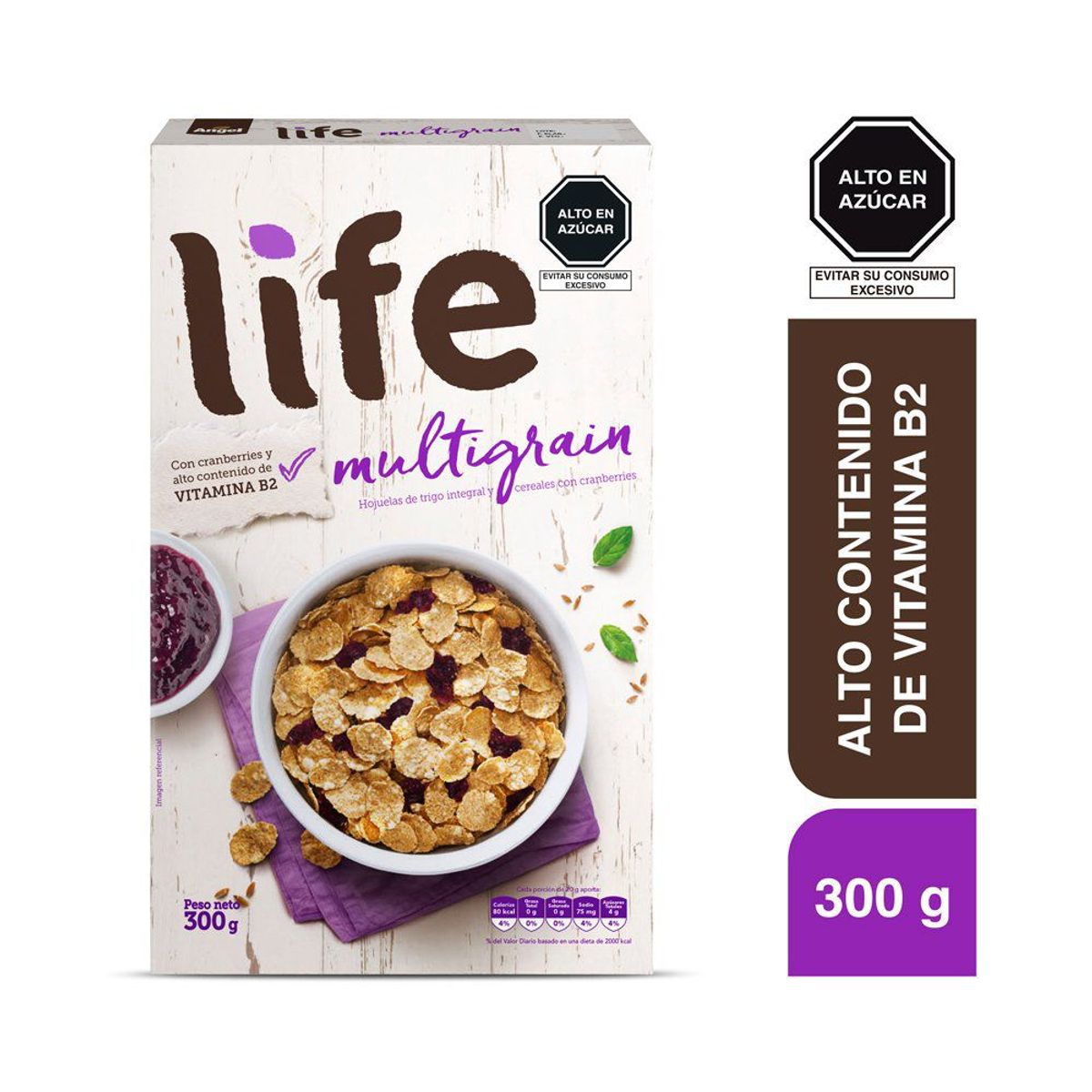 ANGEL - Cereal Angel Life Multigrain Caja 300 g