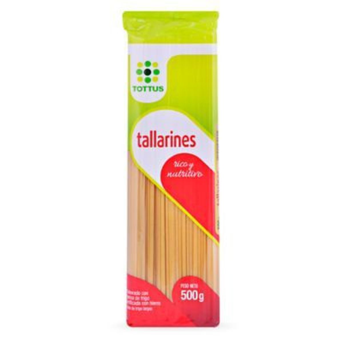 TOTTUS - Tallarin Tottus Bolsa 500 g