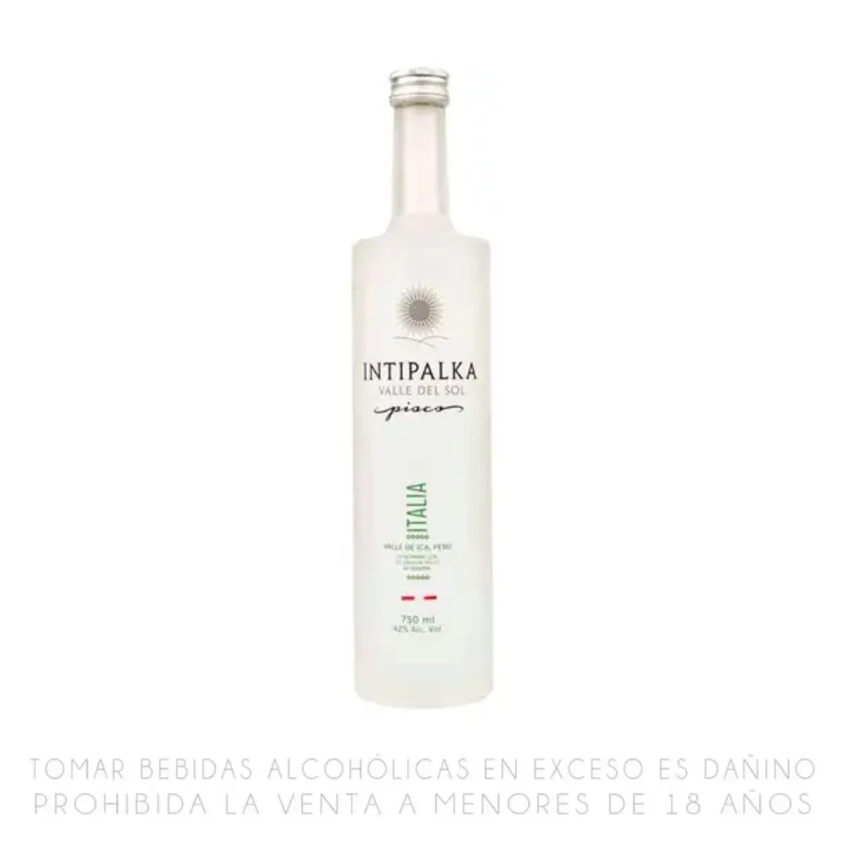 INTIPALKA - Pisco Italia Intipalka Botella 750 mL