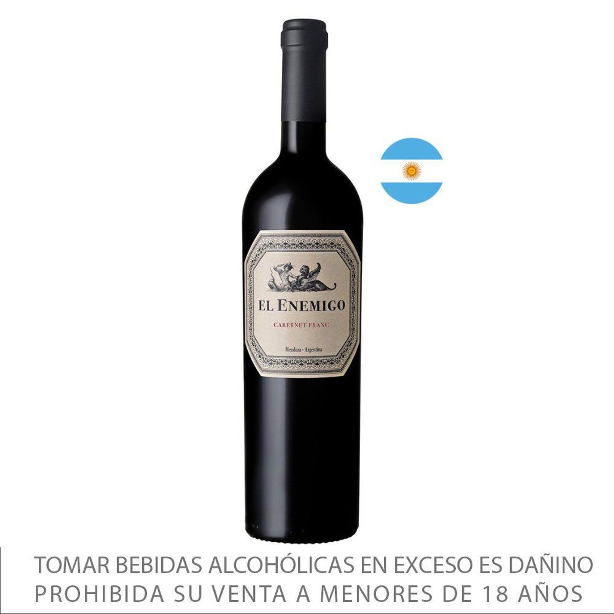 EL ENEMIGO - Vino El Enemigo Cabernet Franc Botella 750 mL
