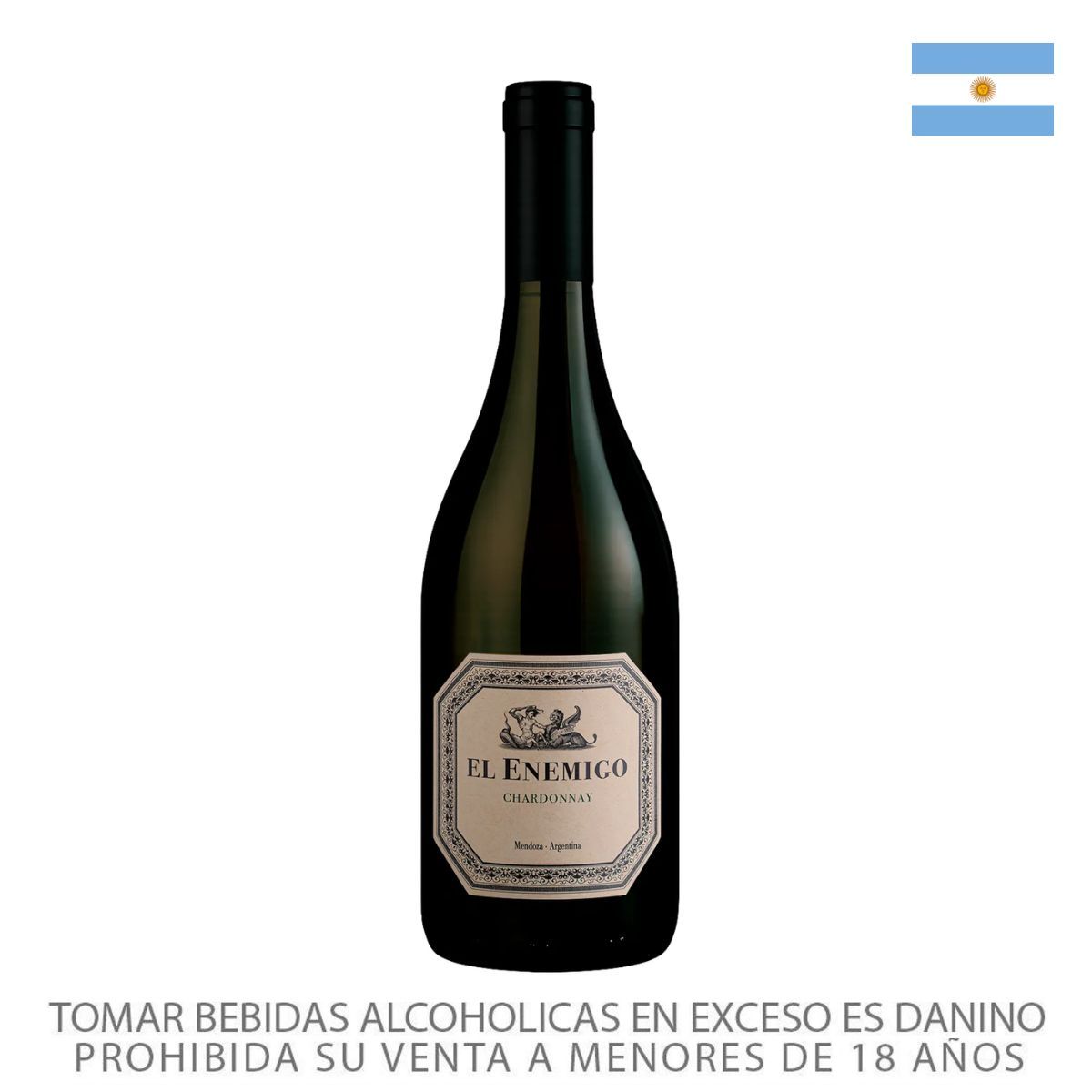 EL ENEMIGO - Vino El Enemigo Chardonnay Botella 750 mL
