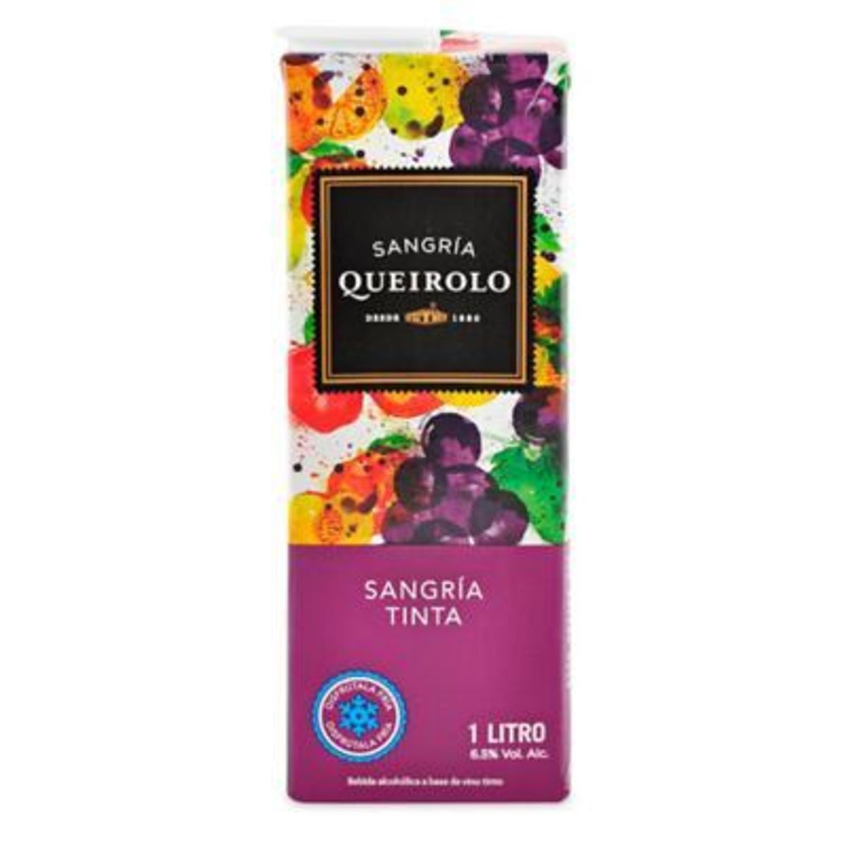 SANTIAGO QUEIROLO - Sangría Santiago Queirolo Caja 1 L