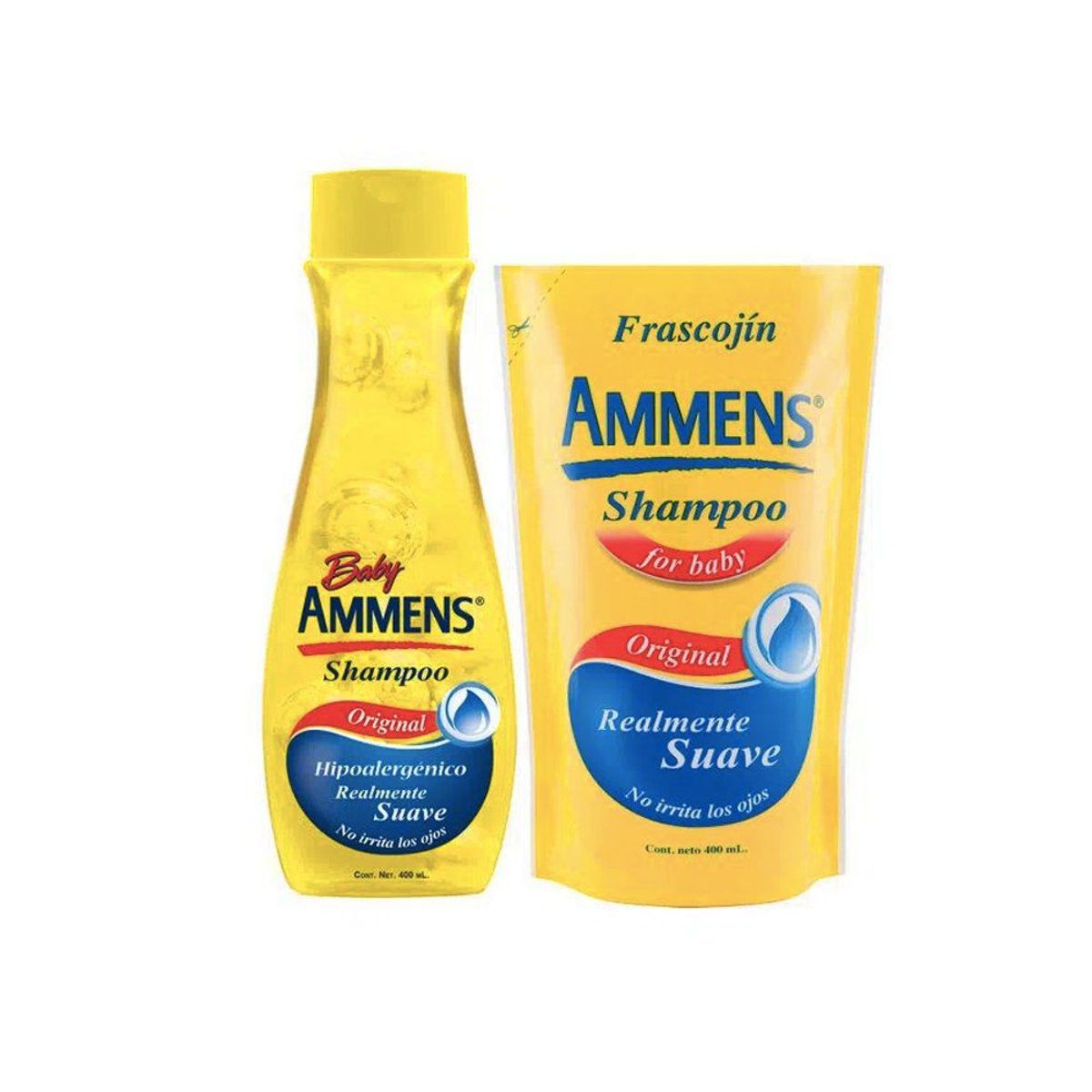 AMMENS - Pack Ammens Shampoo Original 400 mL + Doypack 400 mL