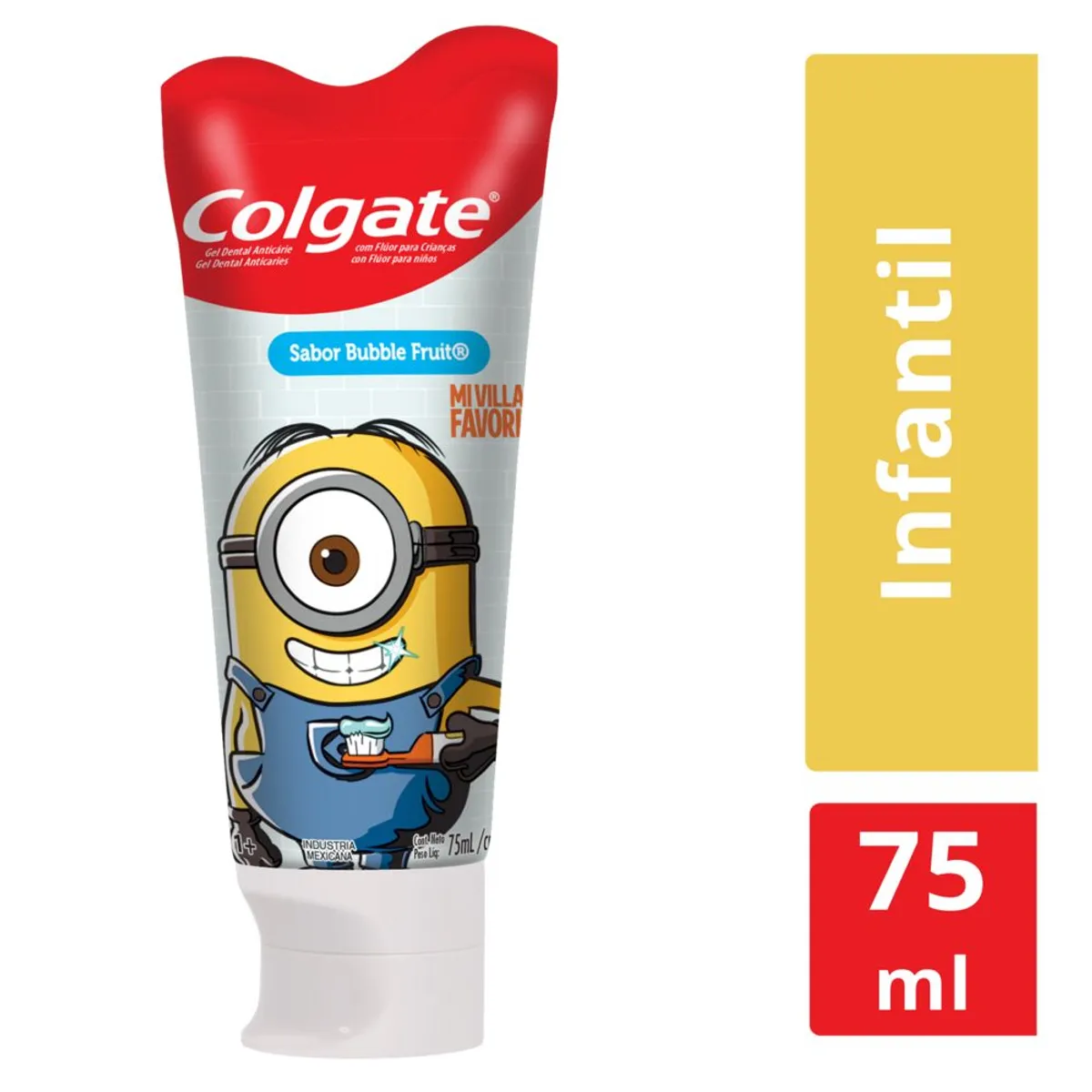 COLGATE - Crema Dental Colgate Smiles 6+ Minins Bubble Envase 75 mL