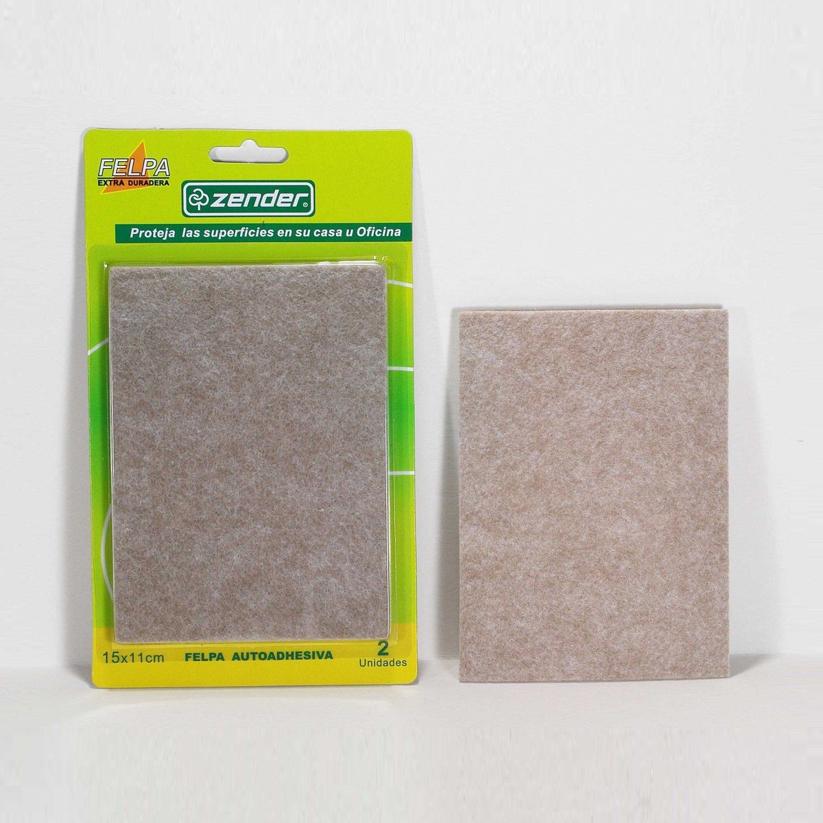 ZENDER - Felpa Adhesiva 15X11 cm X2Un