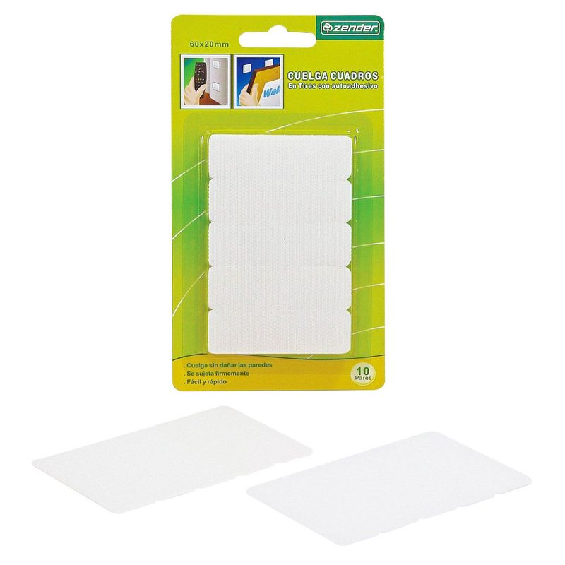 ZENDER - Cuelga Cuadros X10Pares