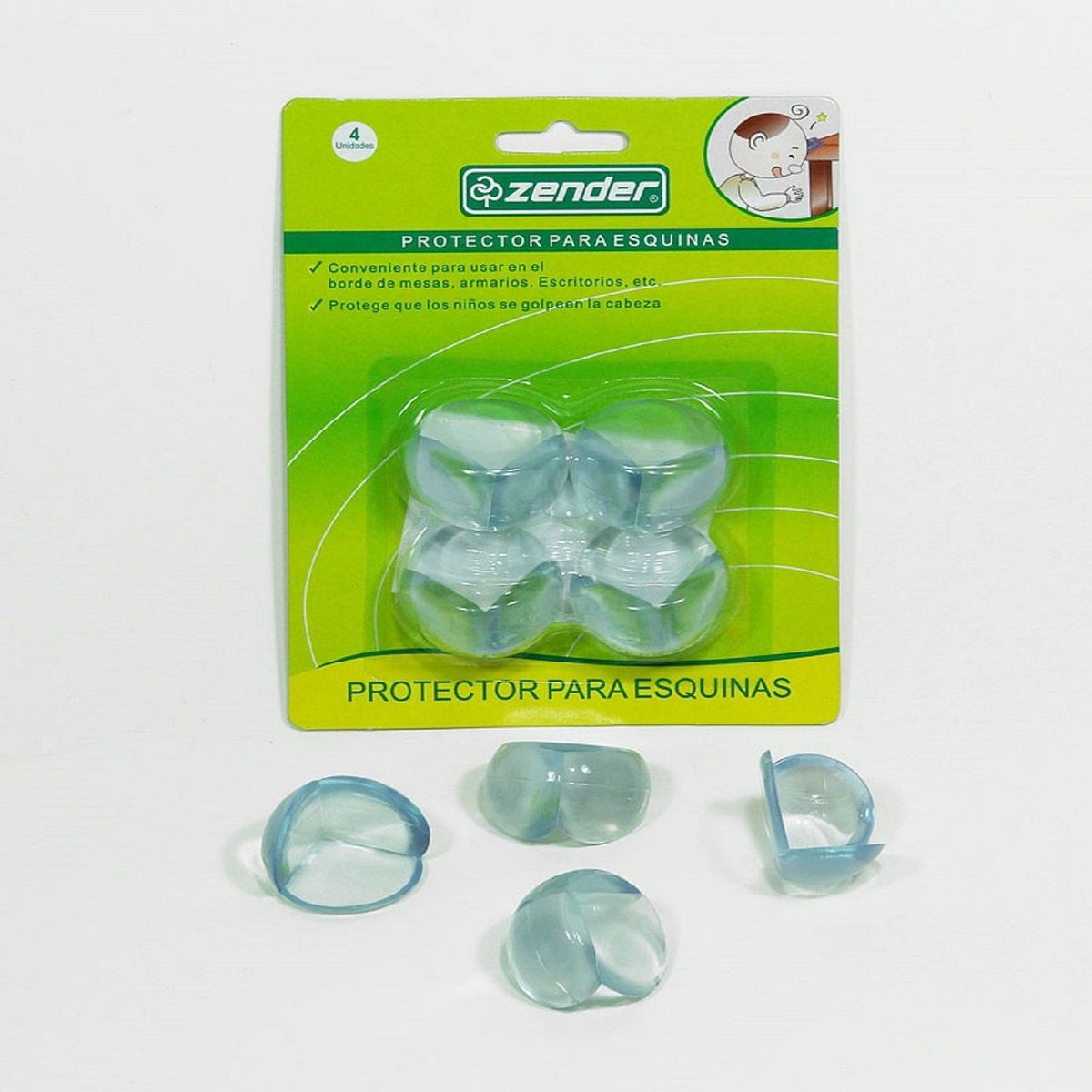 ZENDER - Protector de Esquina Mesa X4Un