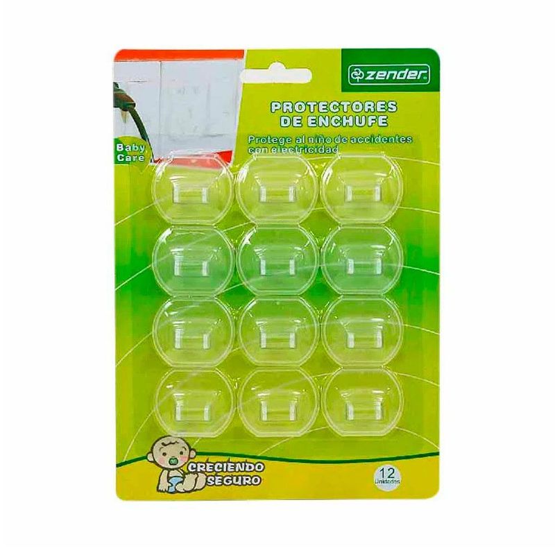 ZENDER - Protector de Enchufe X12Un