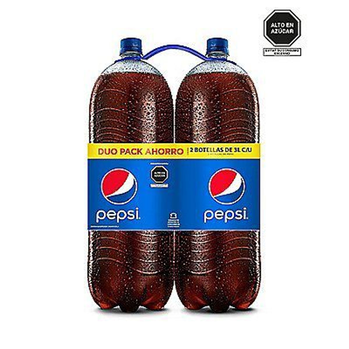 PEPSI - Gaseosa Pepsi Pack 2 Botellas 3 L