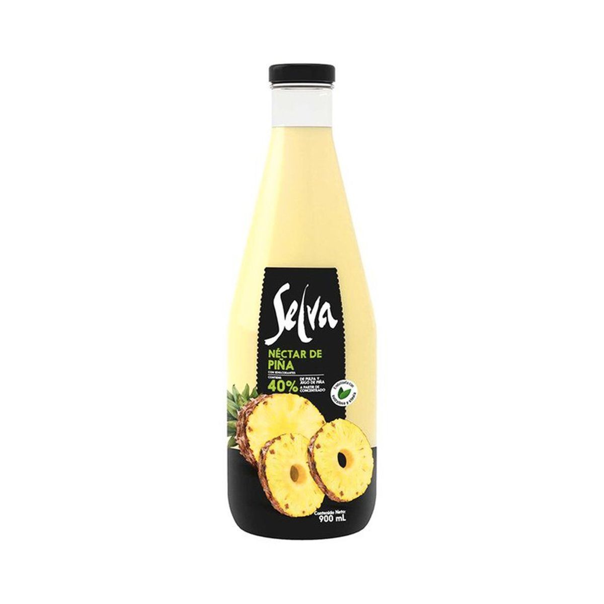 SELVA - Bebida Selva Néctar de Piña Botella 900 mL
