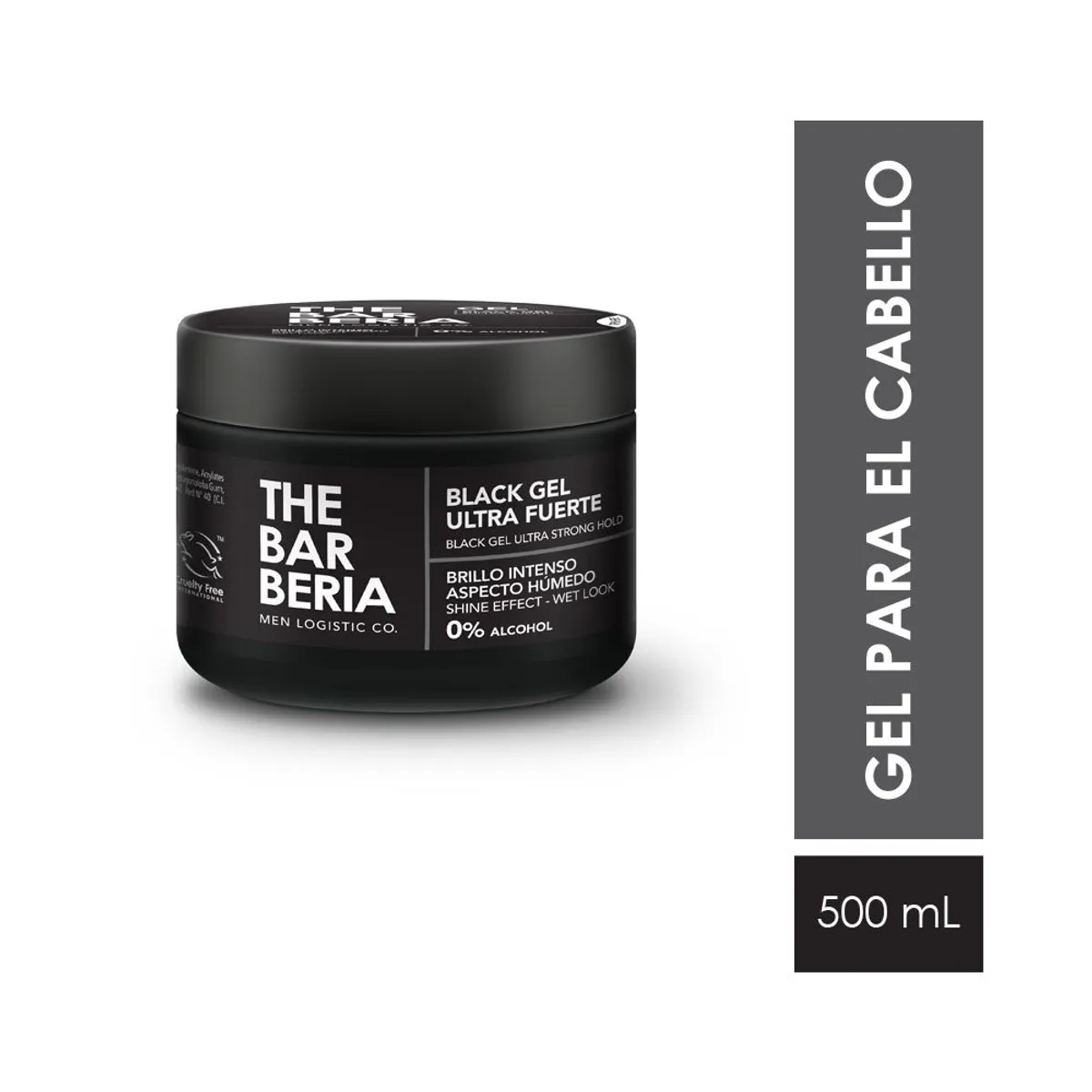 THE BARBERIA - Gel para Cabello The Barberia 0% Alcohol Envase 500 mL