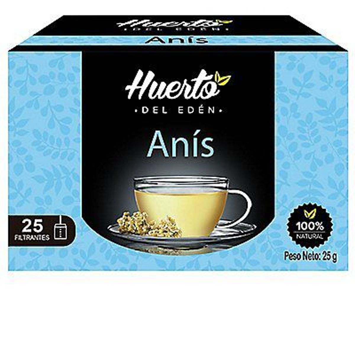 HUERTO DEL EDEN - Infusión Huerto del Eden Anís Caja 25 Sobres