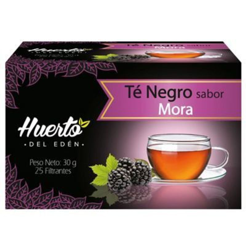 HUERTO DEL EDEN - Infusión Té Mora Huerto del Eden 25 Filtrantes
