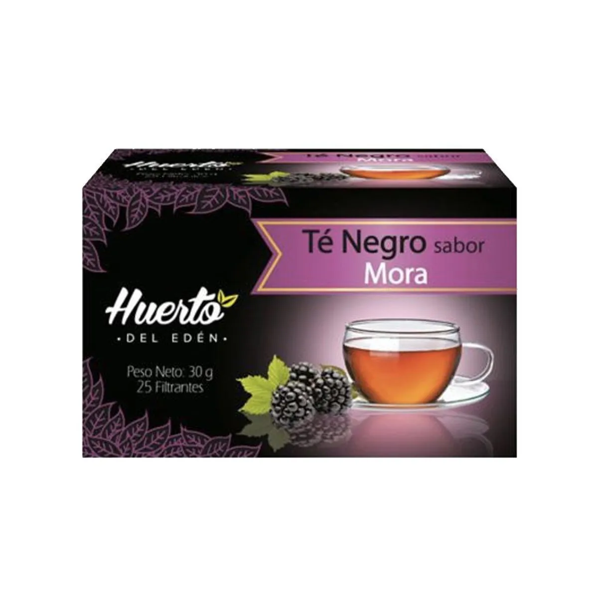 HUERTO DEL EDEN - Infusión Huerto del Eden Té Mora Caja 25 Sobres