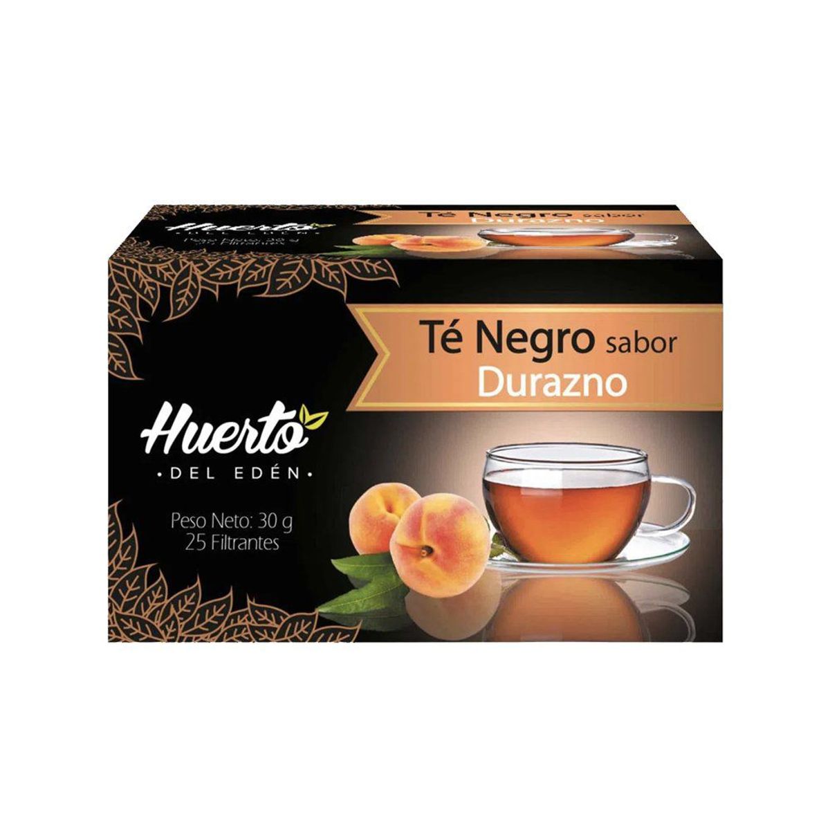 HUERTO DEL EDEN - Infusión Huerto del Eden Té Durazno Caja 25 Sobres