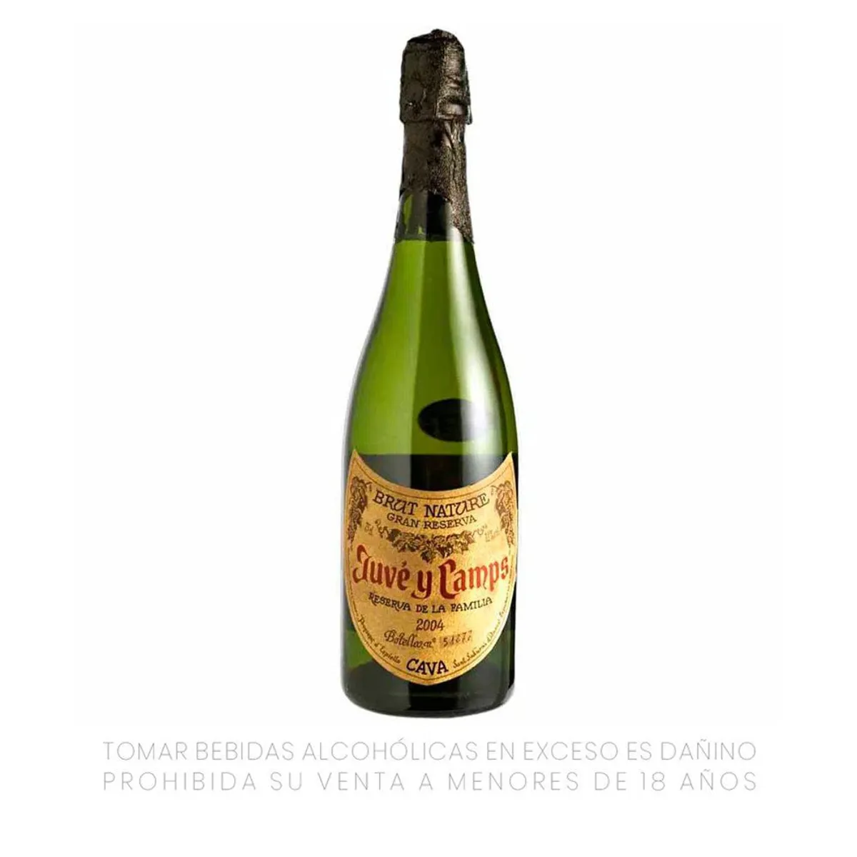 JUVE Y CAMPS - Espumante Juve y Camps Gran Juve Botella 750 mL
