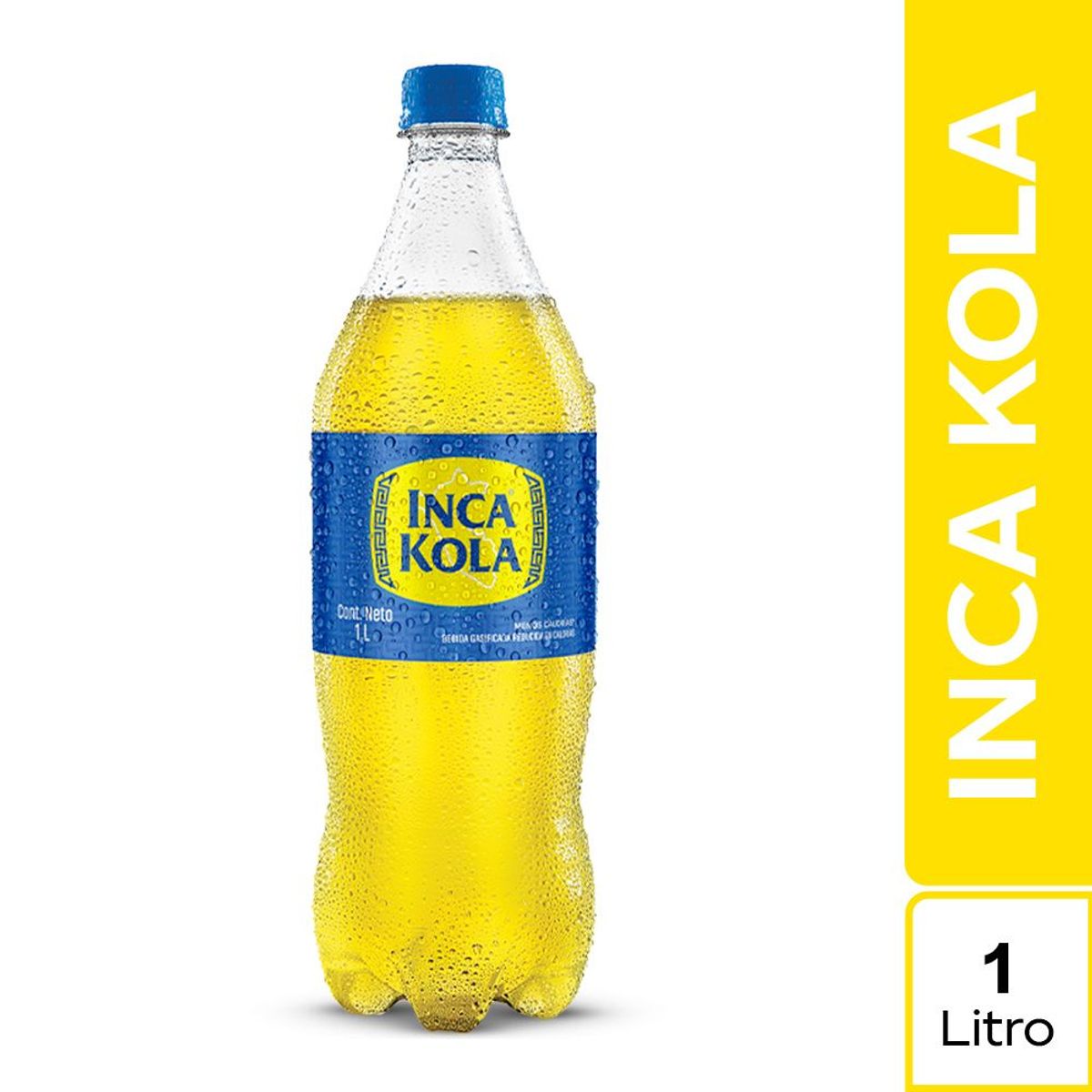 INCA KOLA - Gaseosa Inca Kola Botella 1 L