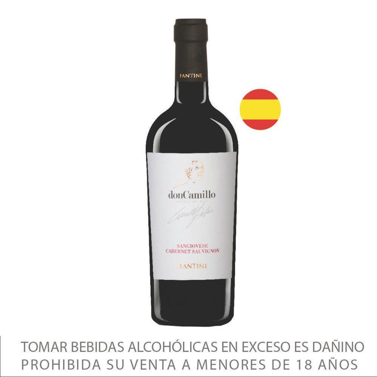 FARNESE - Vino Farnese Sangiovese Don Camilo Botella 750 mL