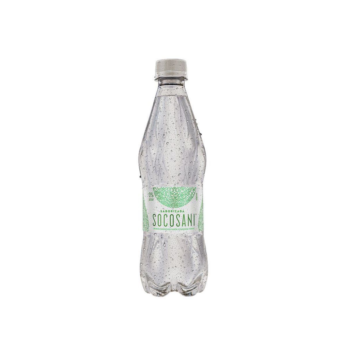 SOCOSANI - Agua Socosani Manzana Botella 500 mL