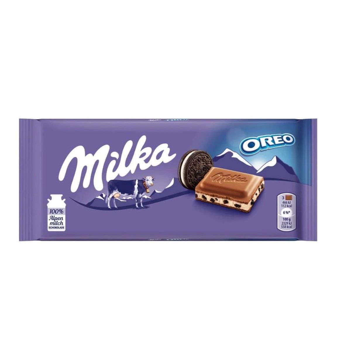 MILKA - Barra Chocolate Oreo 100g