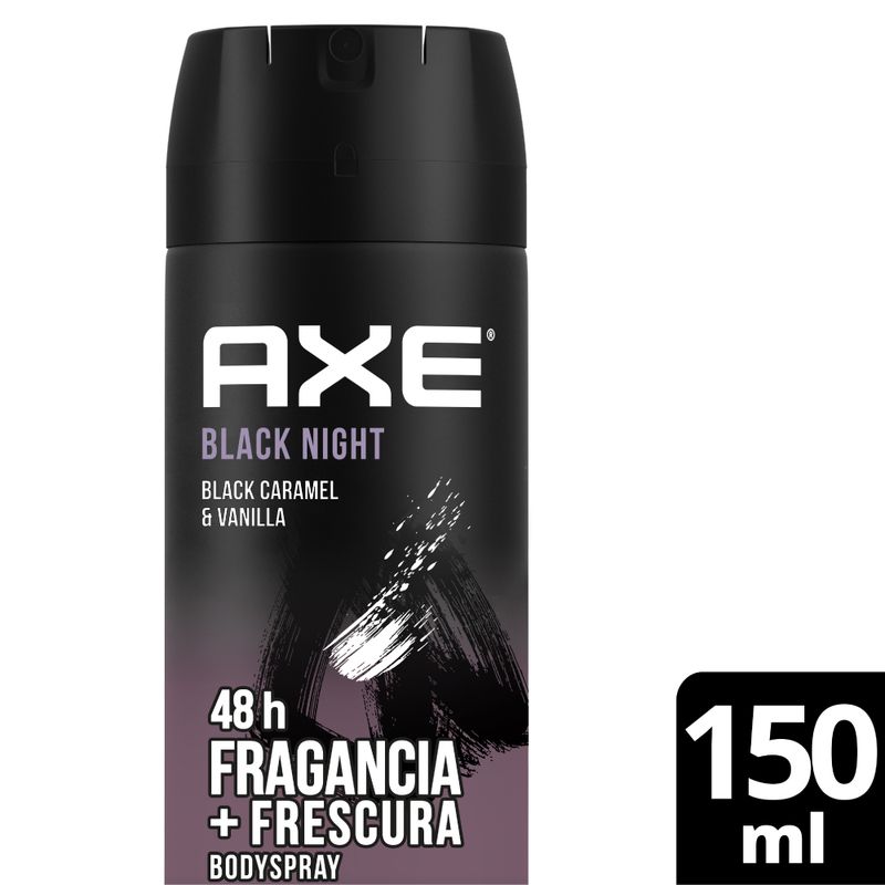 AXE - Desodorante Axe Body Spray Black Night Envase 150 mL