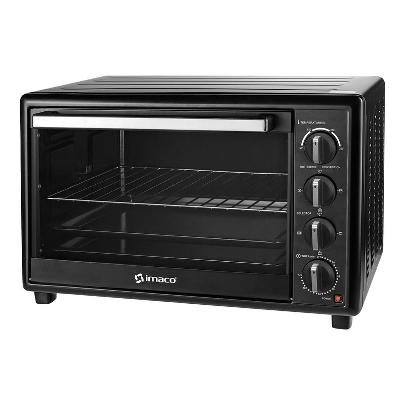 IMACO - Horno Eléctrico Heb60R Imaco 66 Lt 2200W Negro
