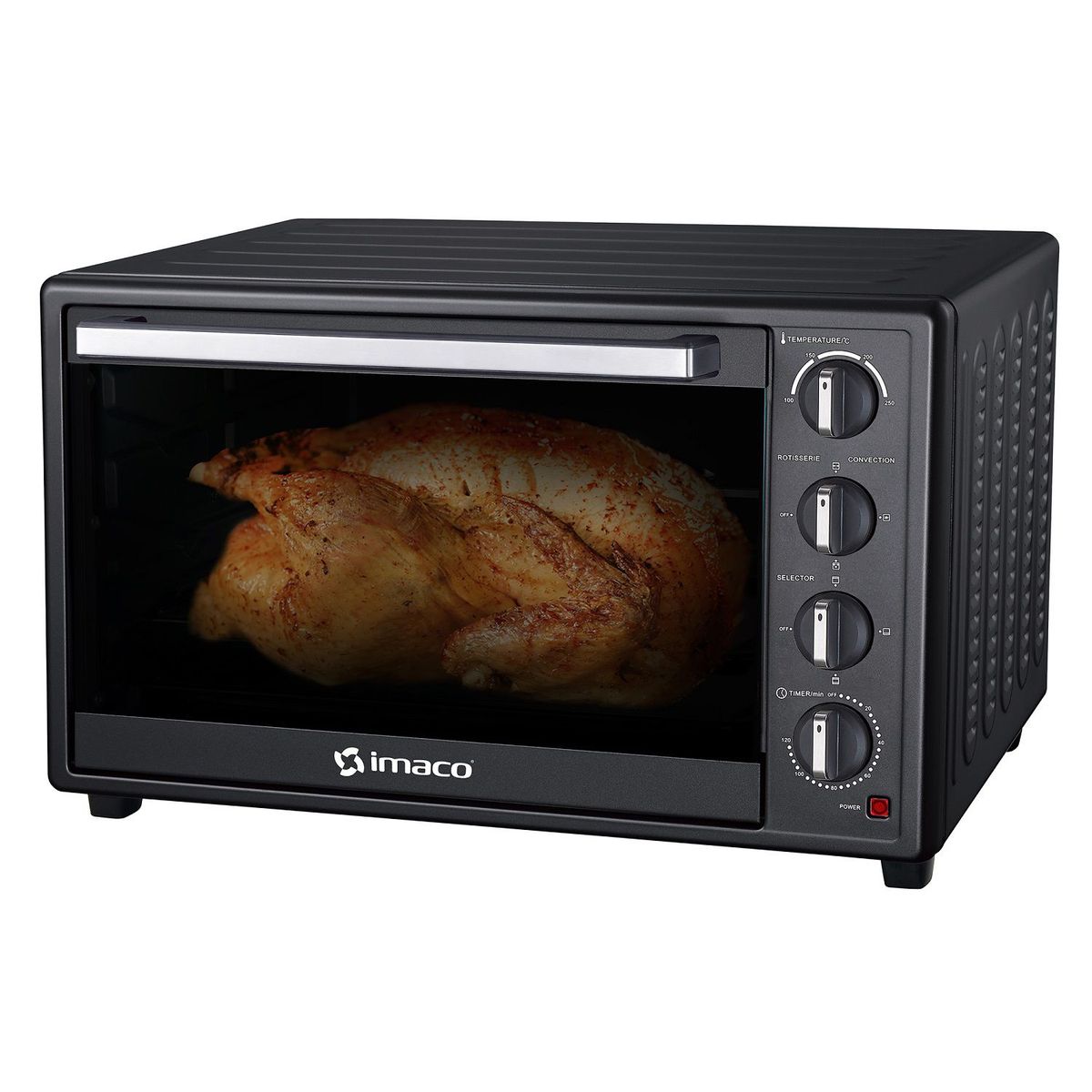 IMACO - Horno Eléctrico Heb60R Imaco 66 Lt 2200W Negro