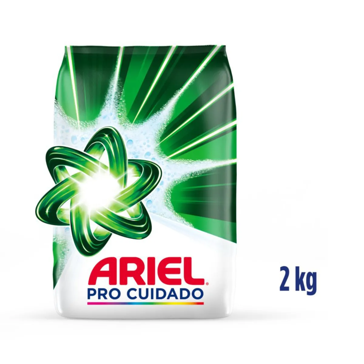 ARIEL - Detergente en Polvo Ariel Pro Cuidado Bolsa 2 Kg