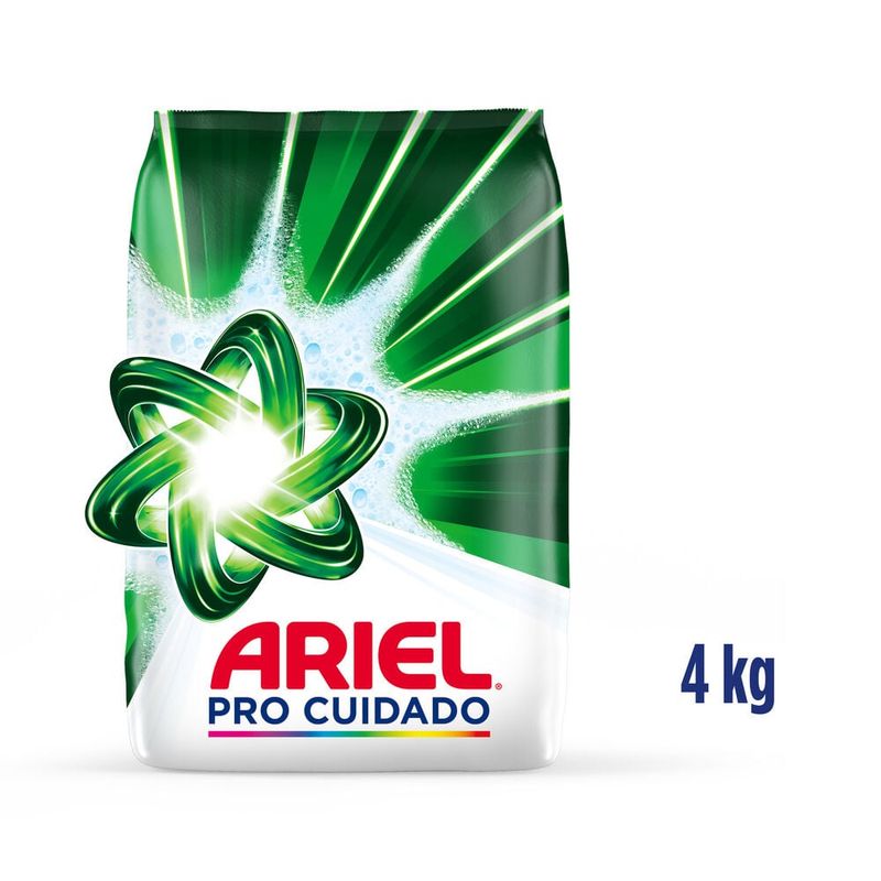 ARIEL - Detergente Ariel Polvo Pro Cuidado Bolsa 4 kg