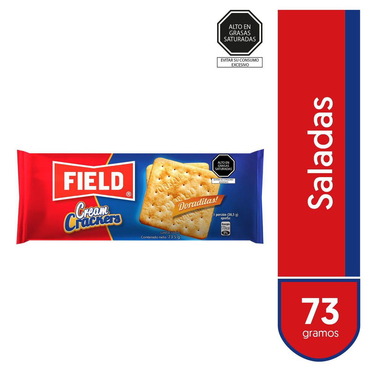 FIELD - Galleta Field Cream Cracker Empaque 73 g