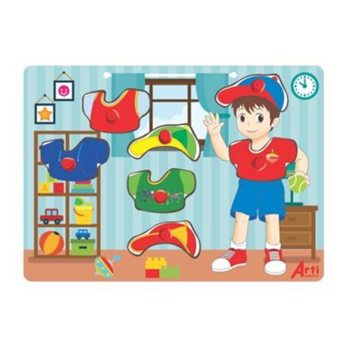 ARTI CREATIVO - Rompecabezas Arti Creativo Dress Up Niño