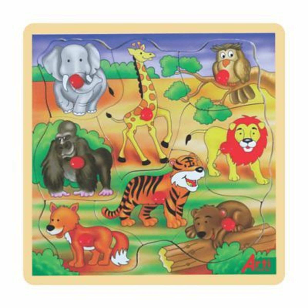 ARTI CREATIVO - Rompecabezas Arti Creativo La Jungla