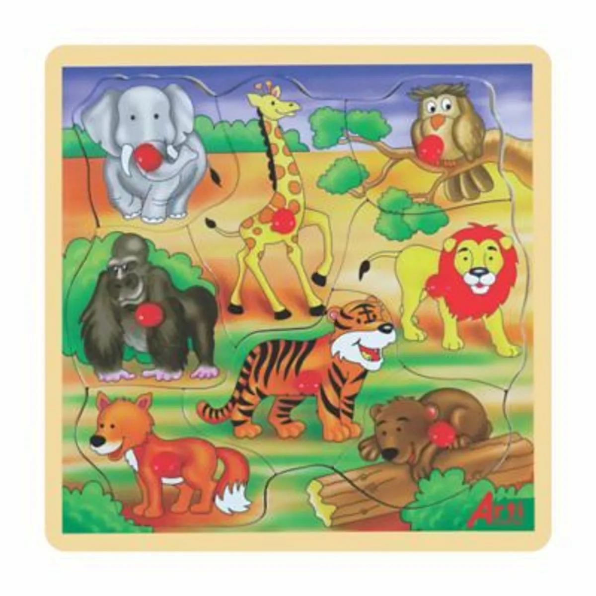 ARTI CREATIVO - Rompecabezas Arti Creativo La Jungla