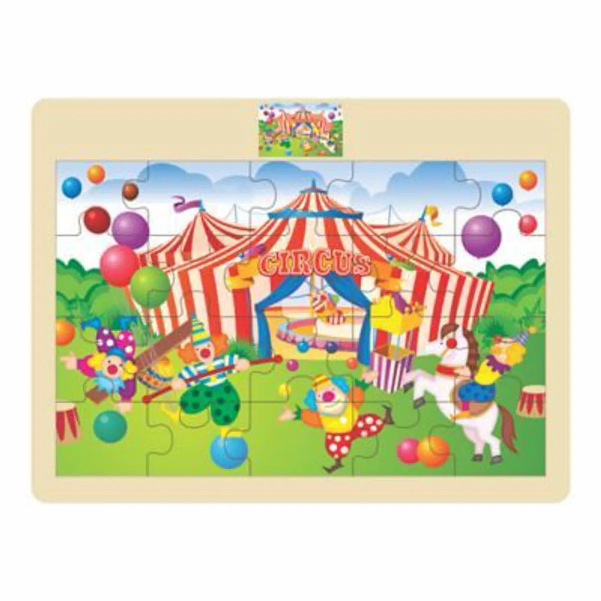 ARTI CREATIVO - Rompecabezas Arti Creativo Circo 20 Piezas