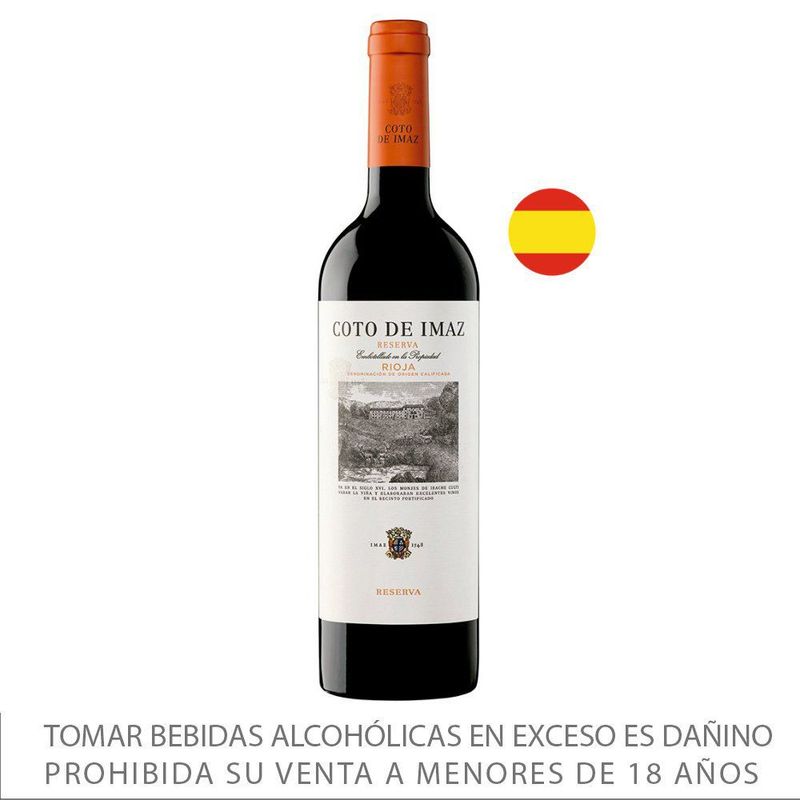 EL COTO - Vino El Coto de Imaz Reserva Botella 750 mL