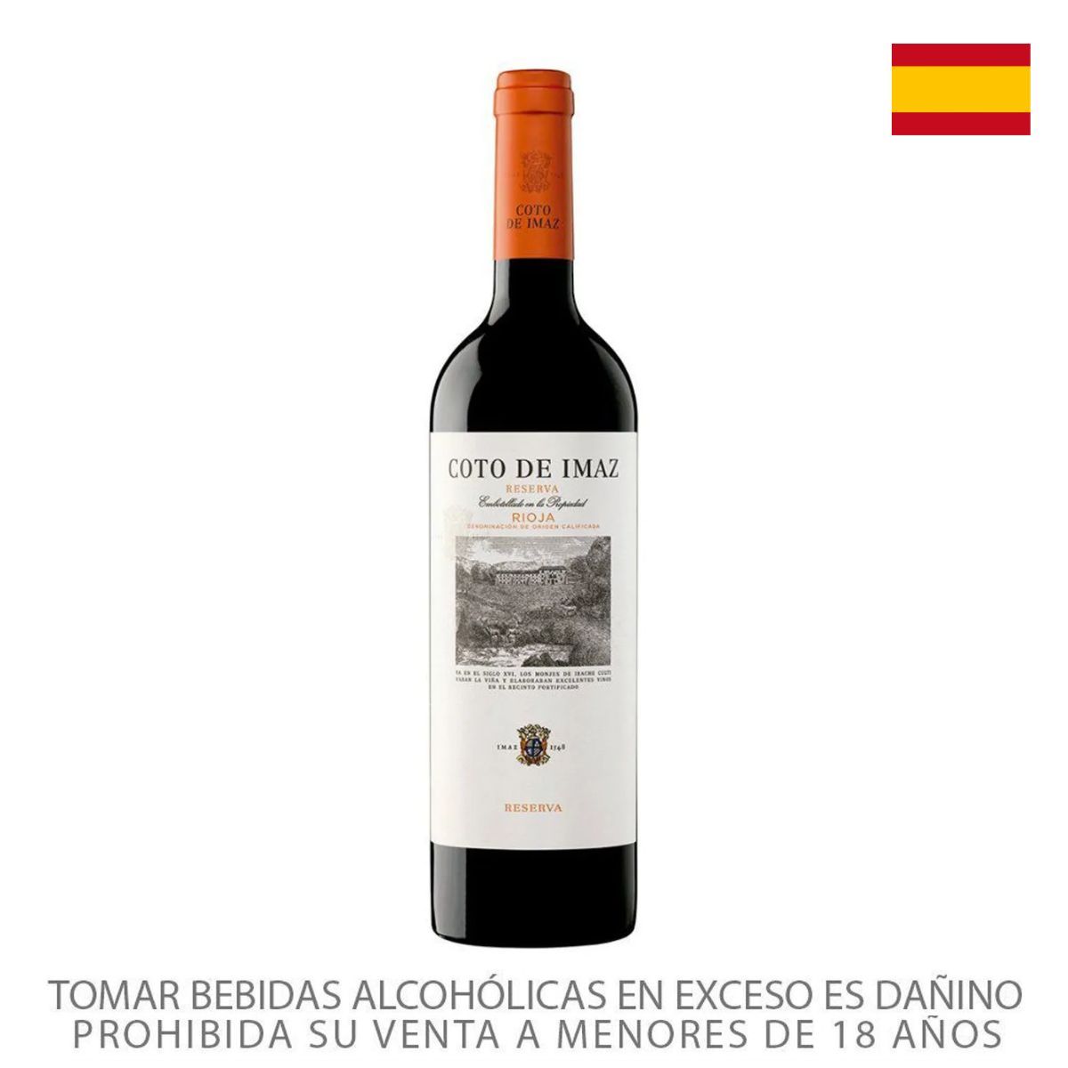 EL COTO - Vino El Coto de Imaz Reserva Botella 750 mL