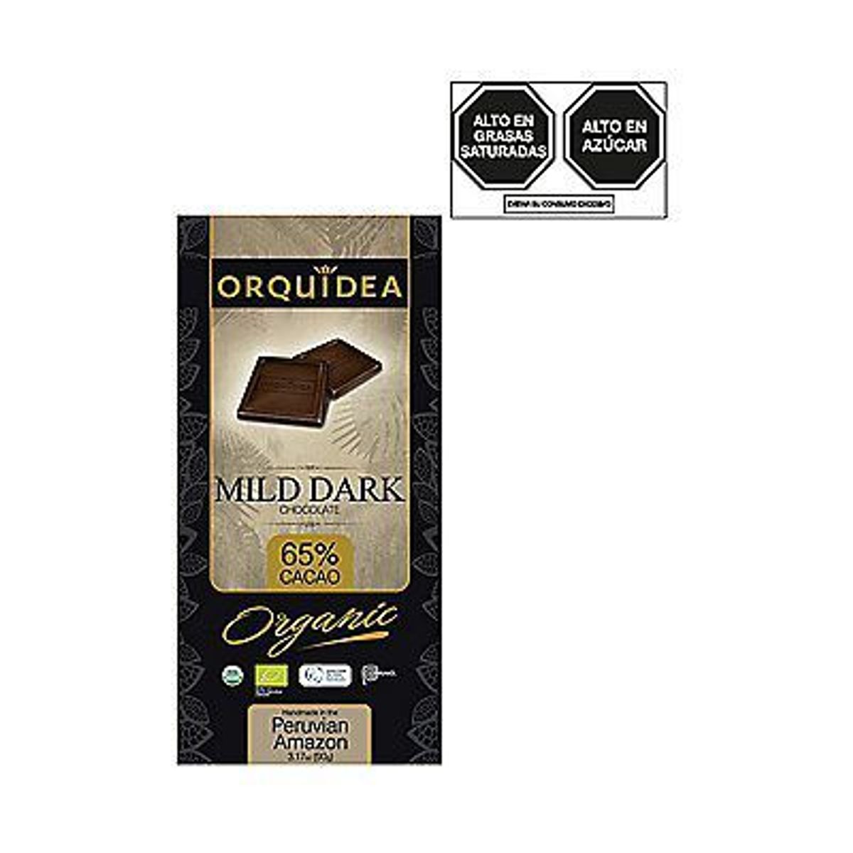 ORQUIDEA - Chocolate Orquídea Mild Empaque 90 g