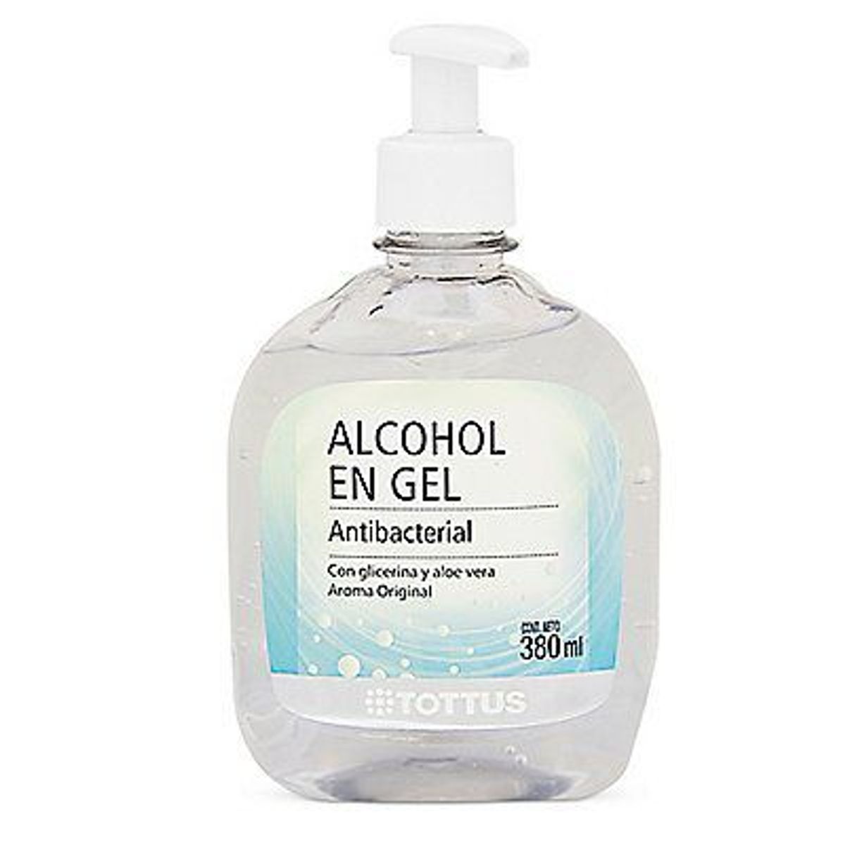 TOTTUS - Alcohol en Gel Tottus Original Envase 380 mL