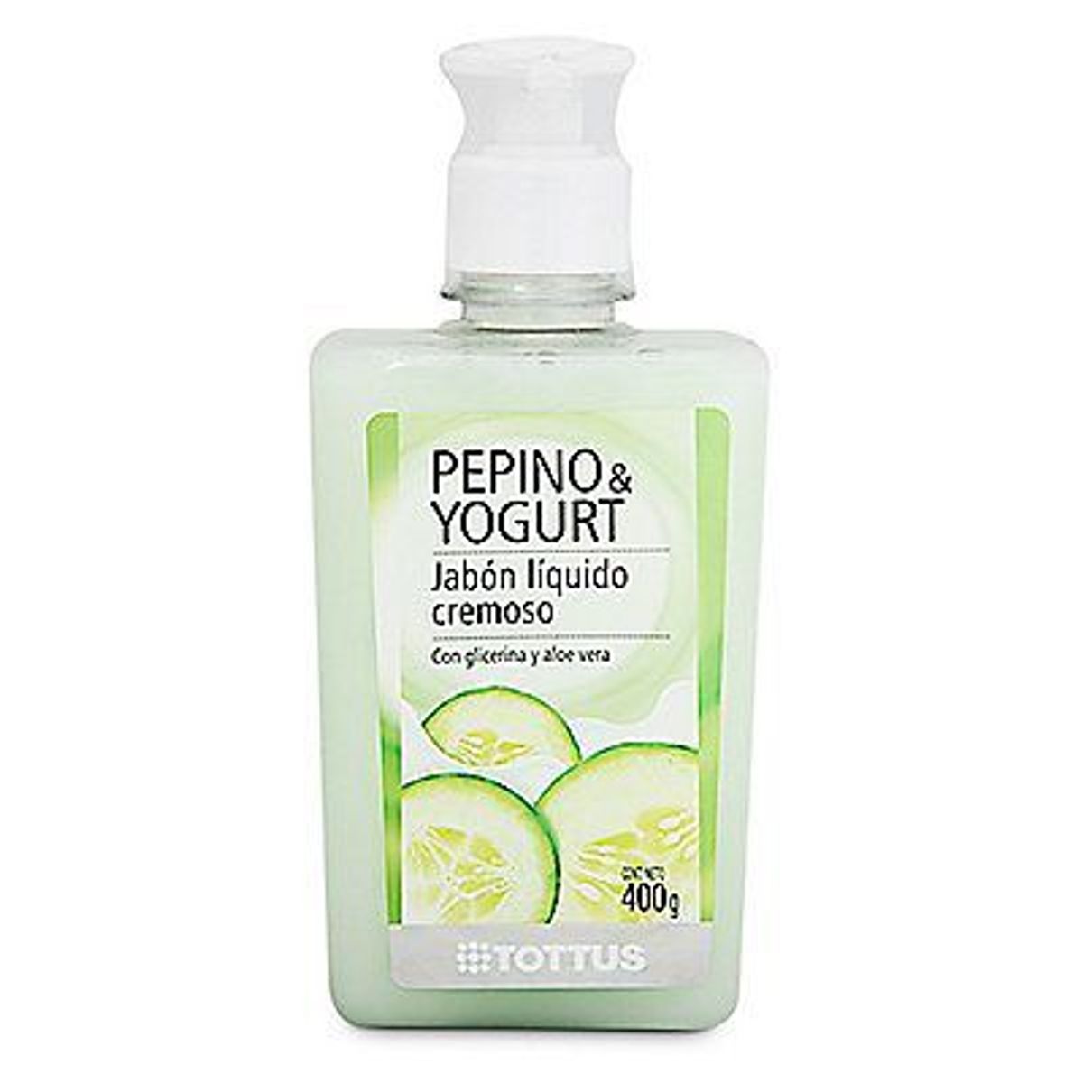 TOTTUS - Jabon Líquido Pepino y Yogurt
