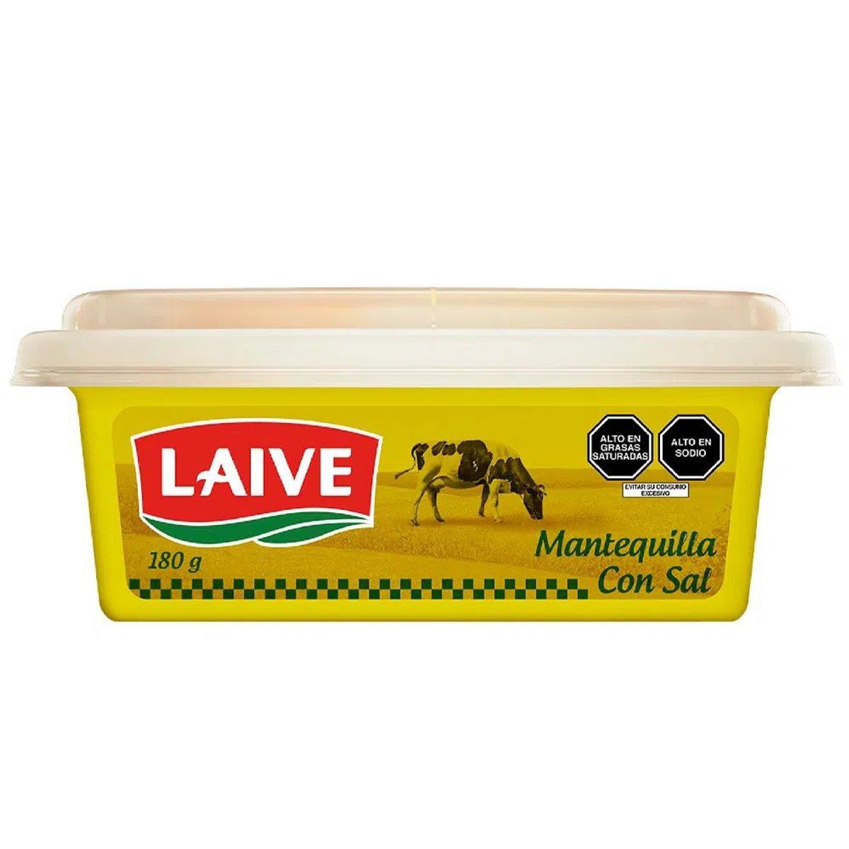 LAIVE - Mantequilla con Sal Laive Envase 180 g