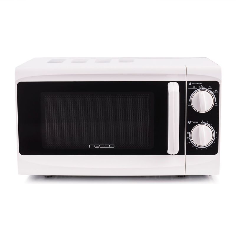 RECCO - Horno Microondas Recco 20 Lt 700W Rmm-70H20 Blanco