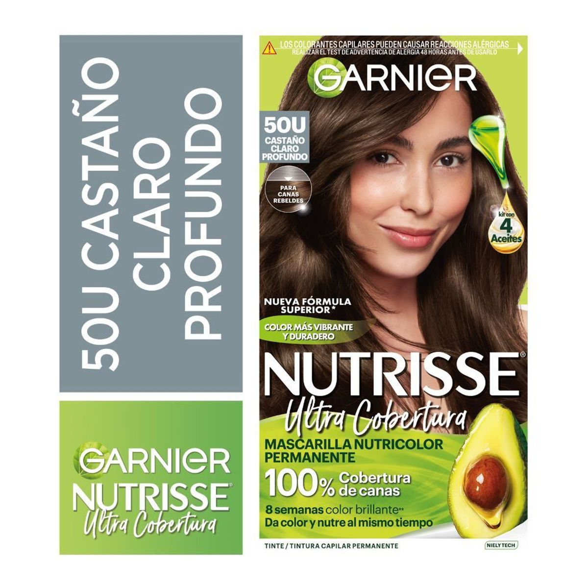 NUTRISSE - Tinte Nutrisse Tono 50U Castaño Claro Profundo