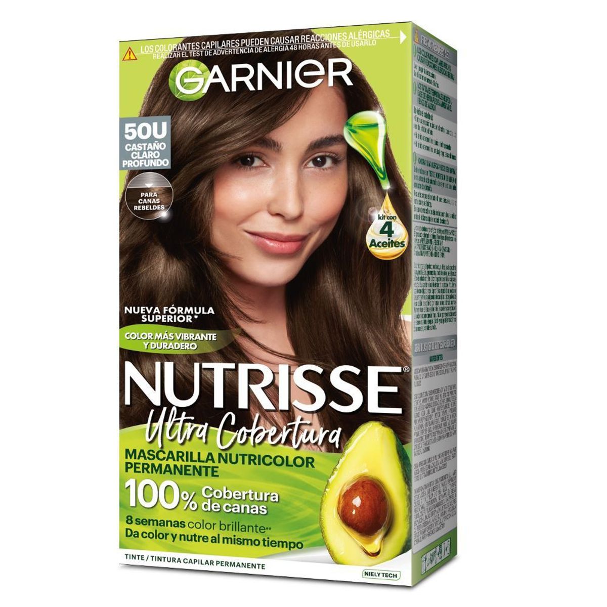 NUTRISSE - Tinte Nutrisse Tono 50U Castaño Claro Profundo