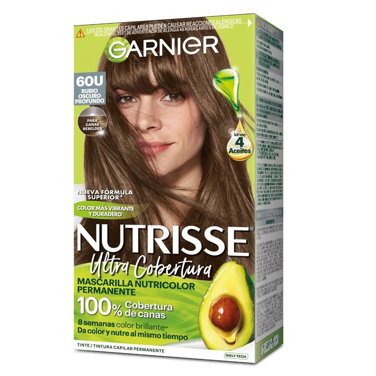 NUTRISSE - Tinte Nutrisse Tono 60 Rubio Oscuro