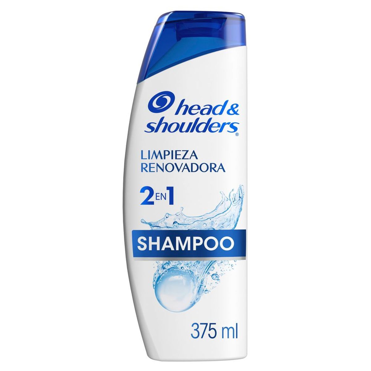 HEAD SHOULDERS - Shampoo 2 en 1 Head & Shoulders Limpieza Renovadora Botella 375 mL