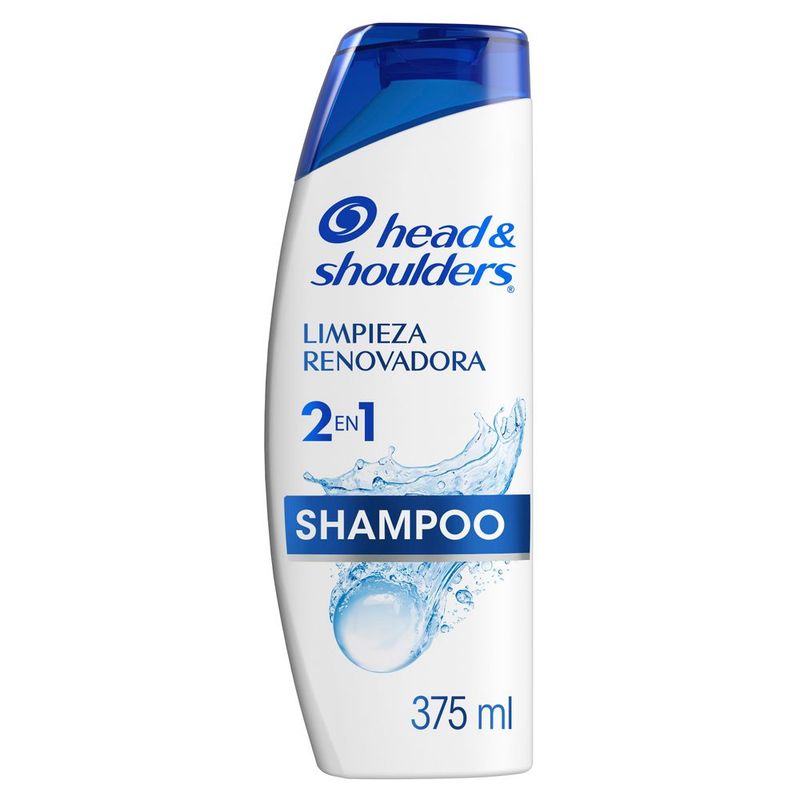 HEAD SHOULDERS - Shampoo Head Shoulders Limpieza Renovadora Botella 375 mL